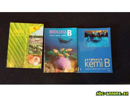 Böcker - Komvux/Gymnasie - Liber - Biologi A och B, Kemi B