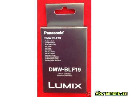 GENUINE Panasonic Lumx DMW-BLF19 battery