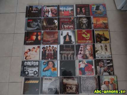 Diverse cd skivor