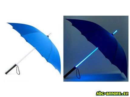 LED lysande paraply