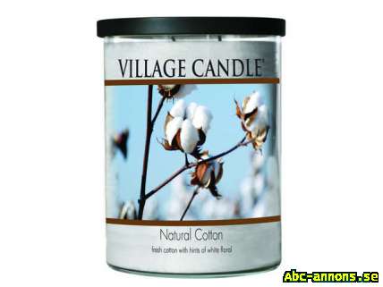 Doftljus Village Candle - Natural Cotton Décor 18 oz
