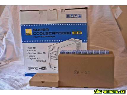 Nikon Super Coolscan 5000 ED + Filmskannrar SF-210 & SA-30