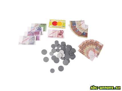 Leksakspengar - Mynt & Sedlar Euro