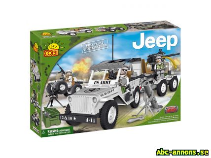Cobi Small Army - Jeep Willys MB Winter